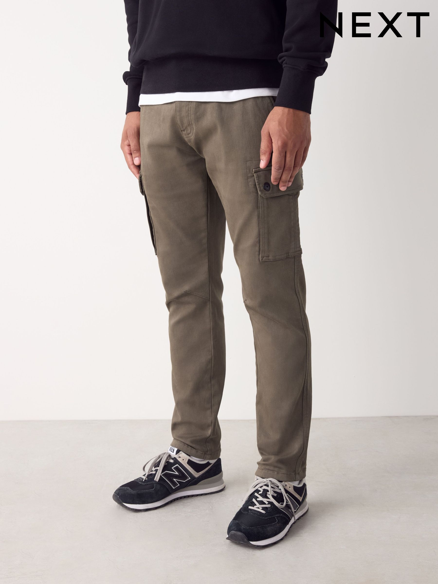 Pantalon Cargo Doublé Pour Enfant - 100% Coton, Confortable Et Pratique Avec Taille élastique - 3