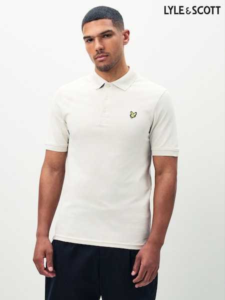 Lyle & Scott White Polo Shirt (F90746) | £55