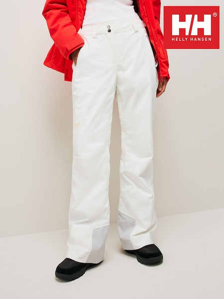 Womens Legendary Insulated White Joggers (F90849) | £180