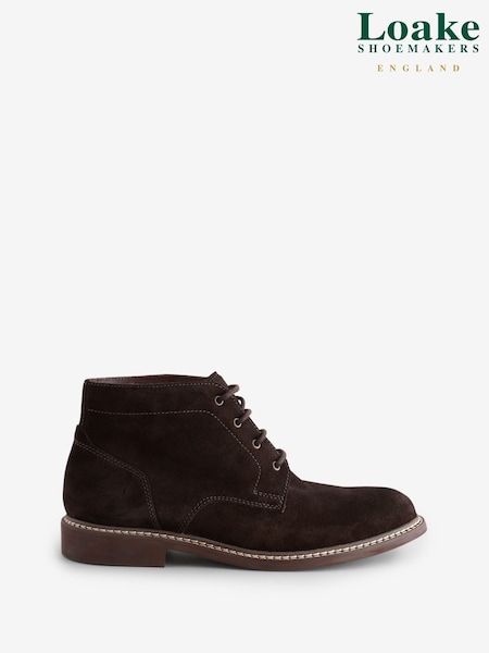 Loake Dk Suede Chukka Brown Boots (F90914) | £179