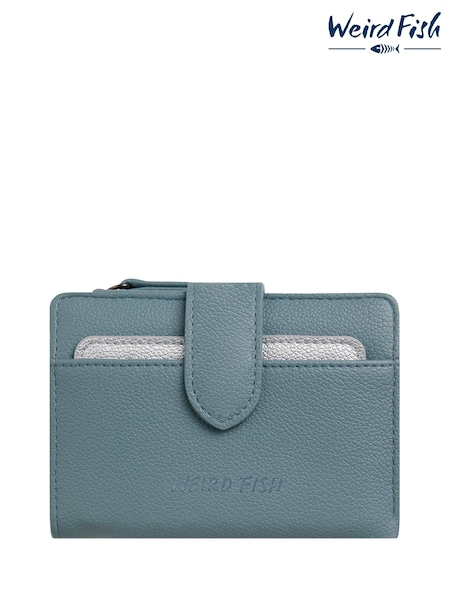 Weird Fish Blue Tabytha Plain Coin Purse (F90954) | £25