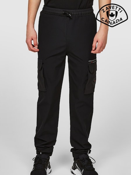 Zavetti Canada Junior Tavoleto Cargo Black Pants (F91334) | £50