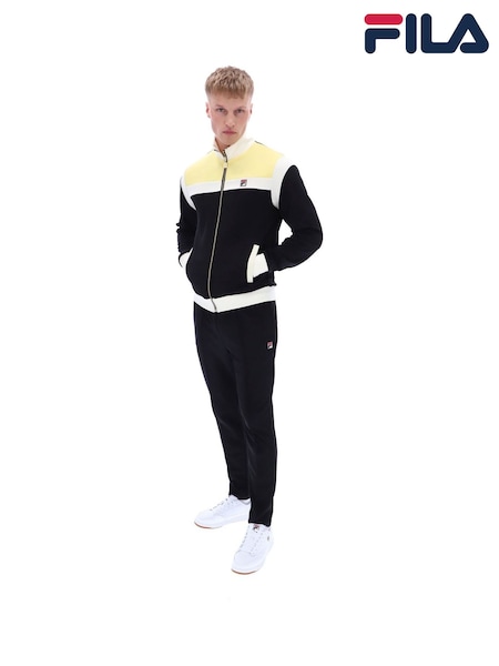 Fila Black Cruz Colourblock Archive Track Jacket (F91462) | £75