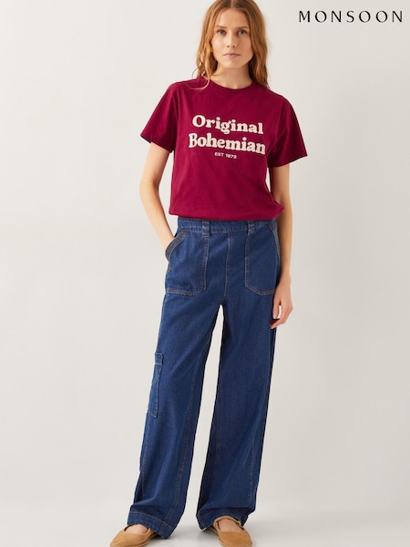 Monsoon Blue Harper Utility Jeans (F91736) | £65