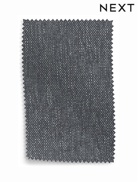 Dark Grey Cotswold Chenille Upholstery Swatch (F92015) | £0