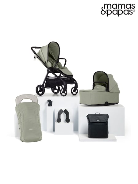 Mamas & Papas Sage Vardo 6 Piece Essential Travel Bundle (F92374) | £749