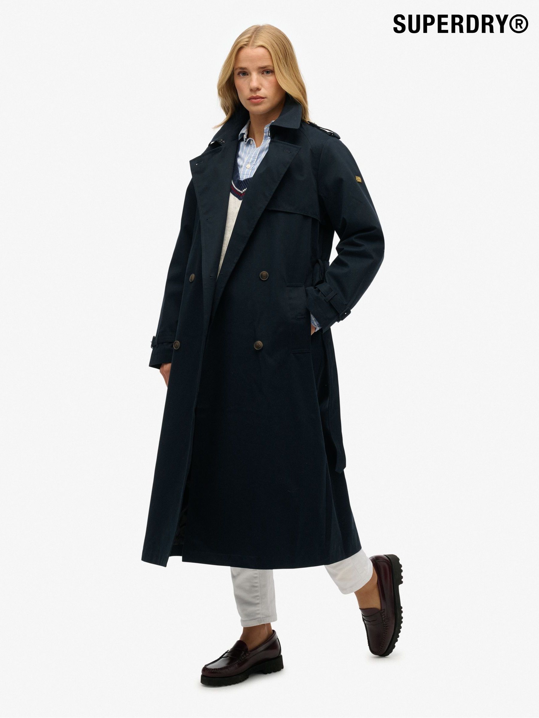 Women's Blue Trench Coats & Jackets | Next Official Site