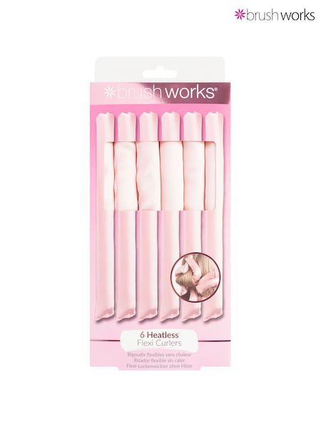 Brush Works Heatless Satin Flexi Curling Rods (F92496) | £8