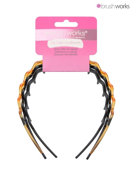 Brush Works Zig Zag Headbands 3 Pack (F92500) | £7