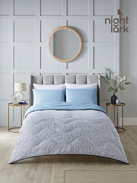Night Lark Coverless Duvet and Pillowcase Set (F92509) | £60 - £100