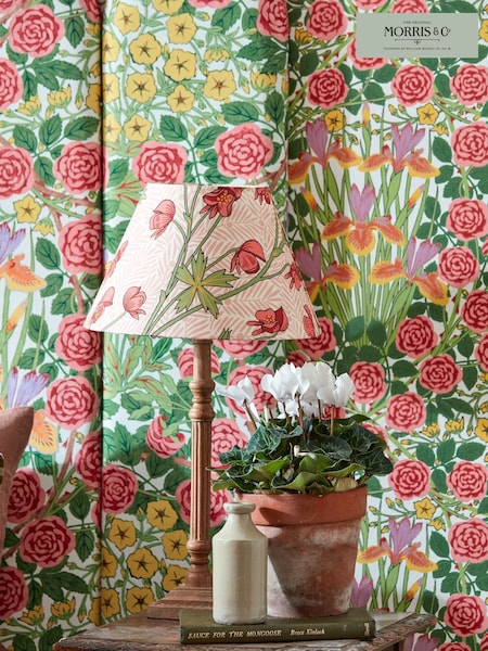 Morris & Co Sunburst Campanula Bedford Park Wallpaper (F92555) | £150