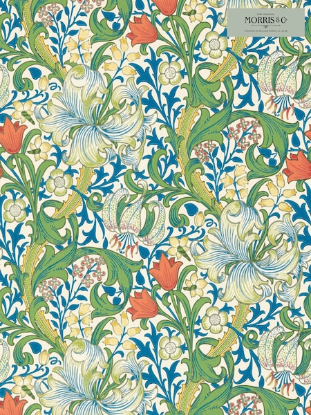 Morris & Co Twister Golden Lily Bedford Park Wallpaper (F92560) | £150