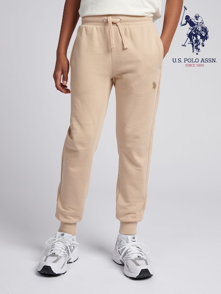 U.S. Polo Assn. Natural Boys Double Horsemen Joggers (F92731) | £35 - £42