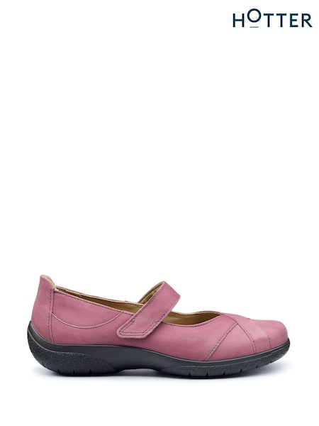 Hotter Pink Regular Fit Hope Touch-Fastening Shoes (F92819) | £79