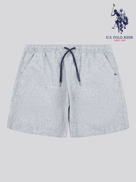 U.S. Polo Assn. Blue Mens Blend Drawstring Shorts (F92852) | £65