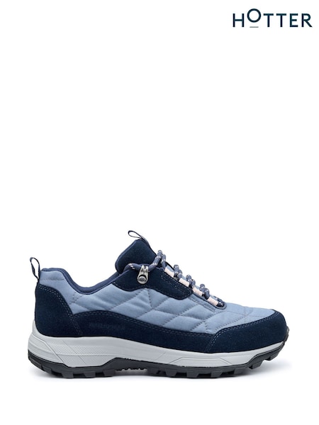 Hotter Blue Regular Fit Easy II Touch-Fastening Shoes (F93082) | £79