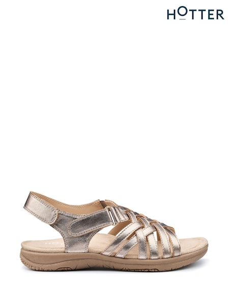 Hotter Red Regular Fit Maple Touch-Fastening Sandals (F93144) | £79