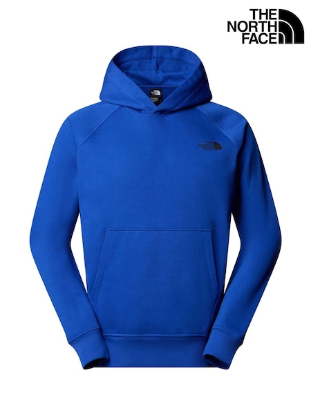The North Face Blue Raglan Box NSE Hoodie (F93400) | £70