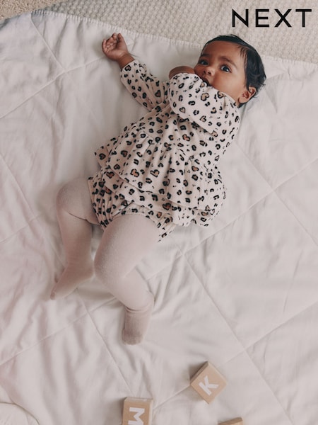 Natural Animal Bloomer Baby Rompers with Tights 2 Piece Set (0mths-3yrs) (F93469) | £20 - £22