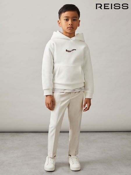 Reiss Off White Manilla Hoodie (F93824) | £42