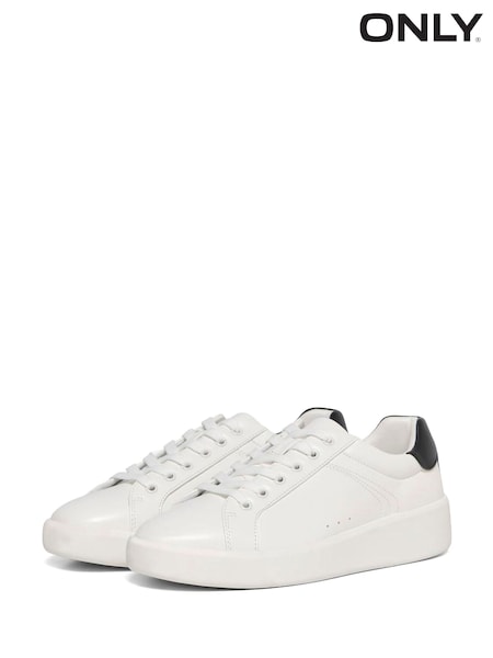 ONLY White Soul-4 Sneakers (F93985) | £45