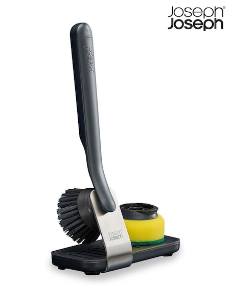 Joseph Joseph Graphite Sinktech Brush With Large Storage Stand (F94117) | £23
