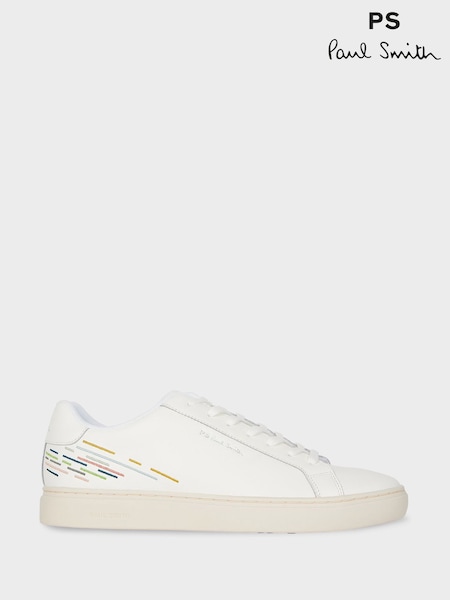 PS Paul Smith Rex White Trainers (F94192) | £190