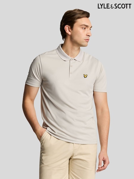 Lyle & Scott Silver Golf Tech Polo Shirt (F94270) | £55