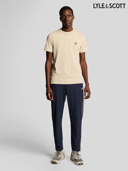 Lyle & Scott Blue Gradient Colourblock Trackies Trousers (F94356) | £85