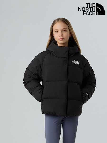 The North Face Black Down Hooded Puffer Jacket (F94394) | £135