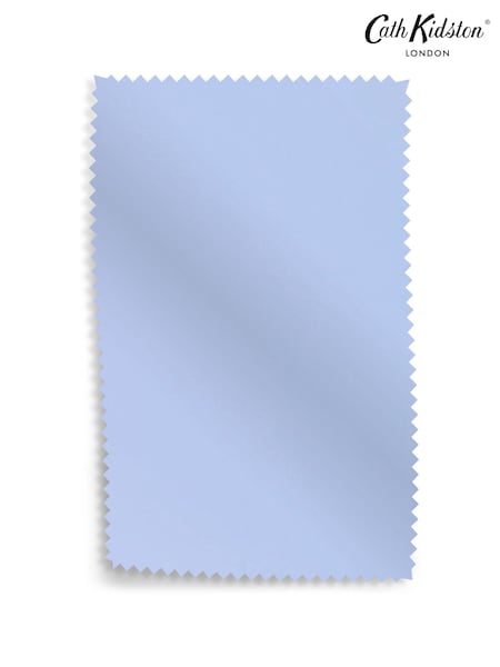 Cath Kidston Cornflower Blue Rich Velvet Upholstery Swatch (F94553) | £0