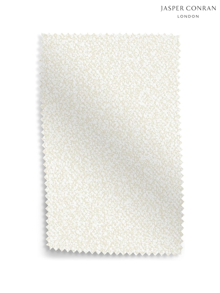 Jasper Conran London Chalk White Boucle Upholstery Swatch (F94556) | £0