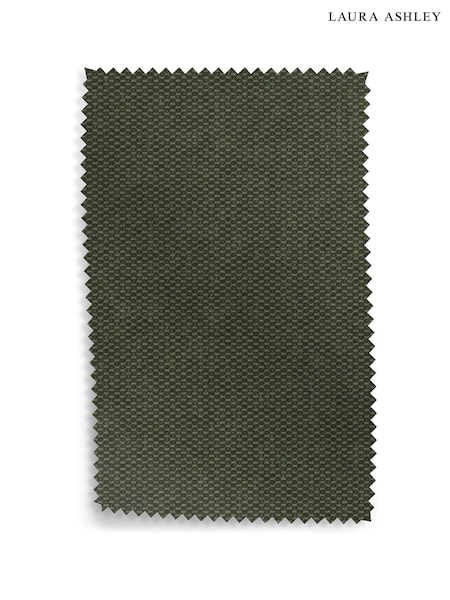Ivy Green Lundar Chenille Upholstery Swatch (F94580) | £0