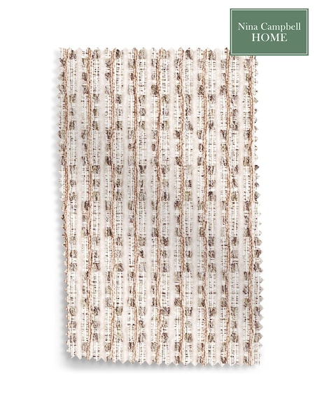 Nina Campbell Natural Pelham Upholstery Swatch (F94602) | £0