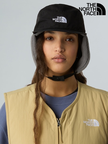 The North Face Black Yumiori Trapper Hat (F94975) | £50