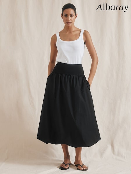 Albaray Puffball Black Skirt (F95223) | £89