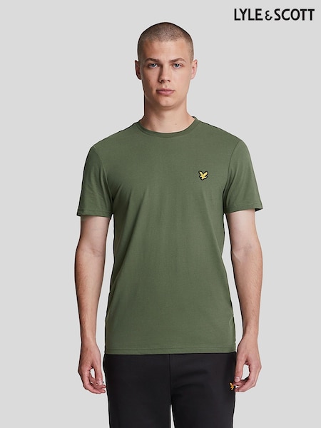 Lyle & Scott Green Martin Short Sleeve T-Shirt (F95245) | £30