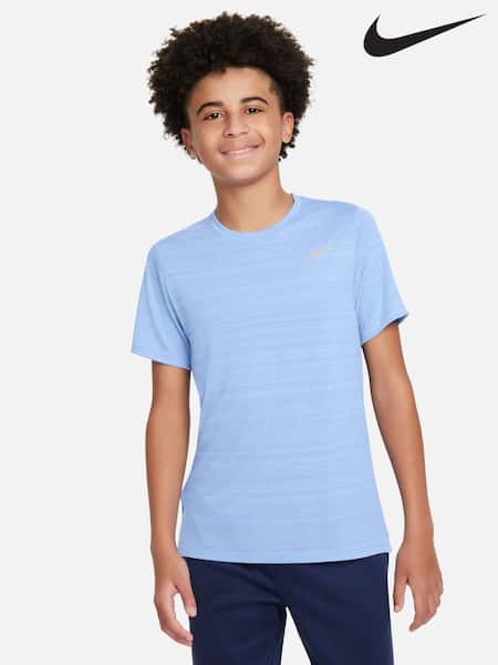Nike Blue Dri-FIT Miler Training Top (F95432) | £23