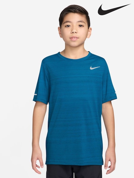 Nike Green Dri-FIT Miler Training Top (F95443) | £23