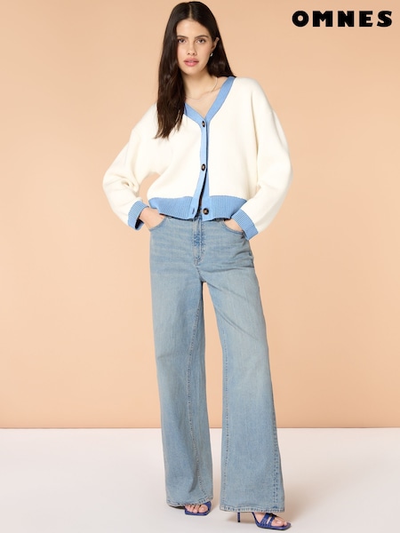 Omnes Cream Henni Cardigan (F95467) | £59