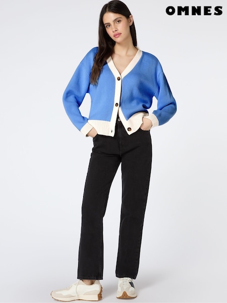 Omnes Blue Henni Cardigan (F95476) | £59