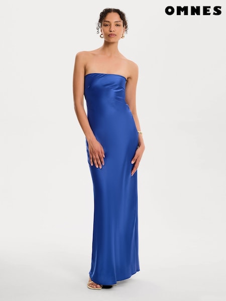 Omnes Blue Amdra Maxi Dress (F95516) | £79