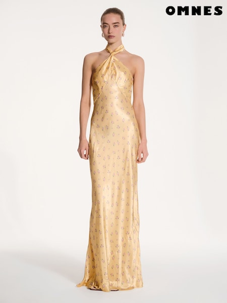 Omnes Yellow Arles Dress (F95522) | £99