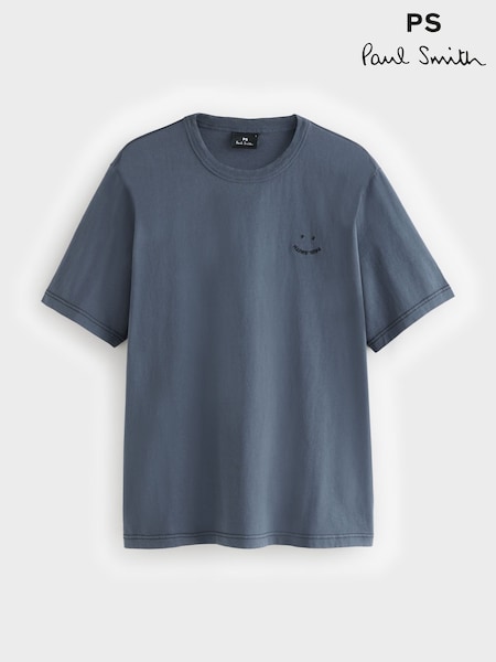 PS Paul Smith Relaxed-Fit Grey Logo T-Shirt (F95547) | £90