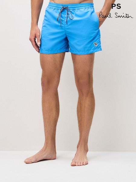 PS Paul Smith Regular-Fit Blue Logo Shorts (F95576) | £75
