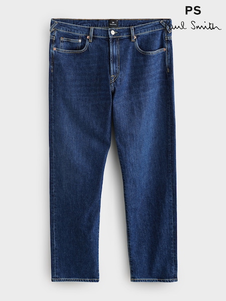PS Paul Smith Relaxed Fit Blue Tapered Denim Jeans (F95582) | £160