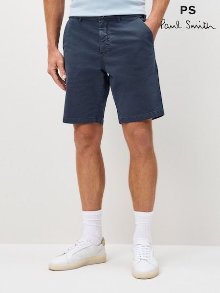 PS Paul Smith Regular-Fit Blue Logo Shorts (F95593) | £150