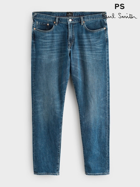 PS Paul Smith Tapered Fit Blue Denim Jeans (F95619) | £170