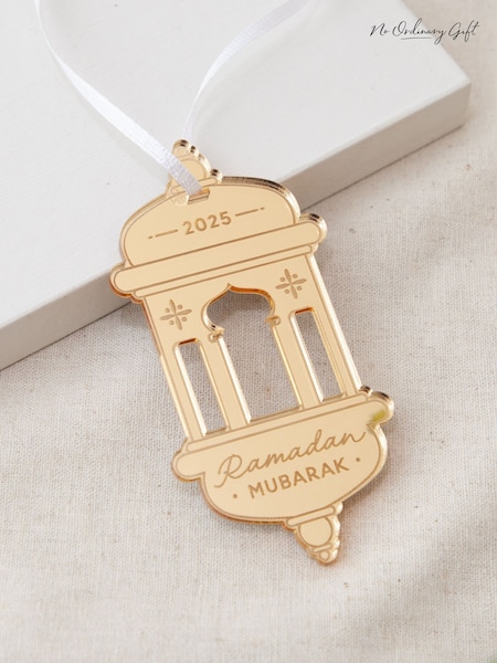 Ramadan & Eid Celebration Lantern Shaped Hanging Decoration by No Ordinary Gift (F95756) | £15