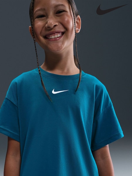 Nike Abyss Blue Sportswear T-Shirt (F95766) | £20